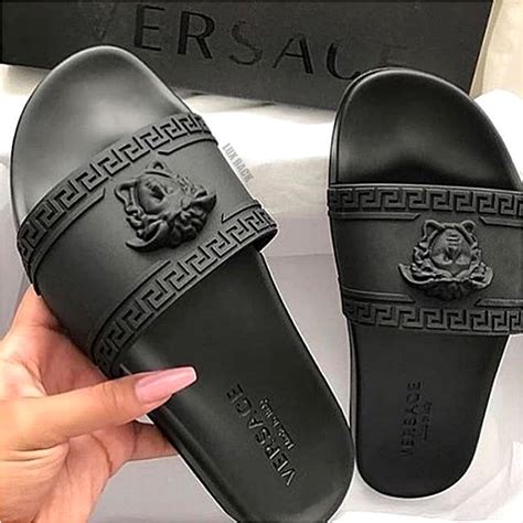 versace slides vs gucci slides